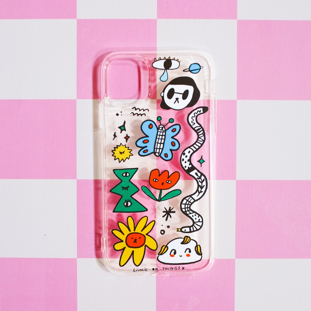 Peculiar Garden Iphone Case