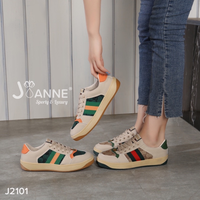 RESTOCK!! [ORIGINAL] JOANNE Sporty Sneakers Shoes Sepatu Wanita #J2101