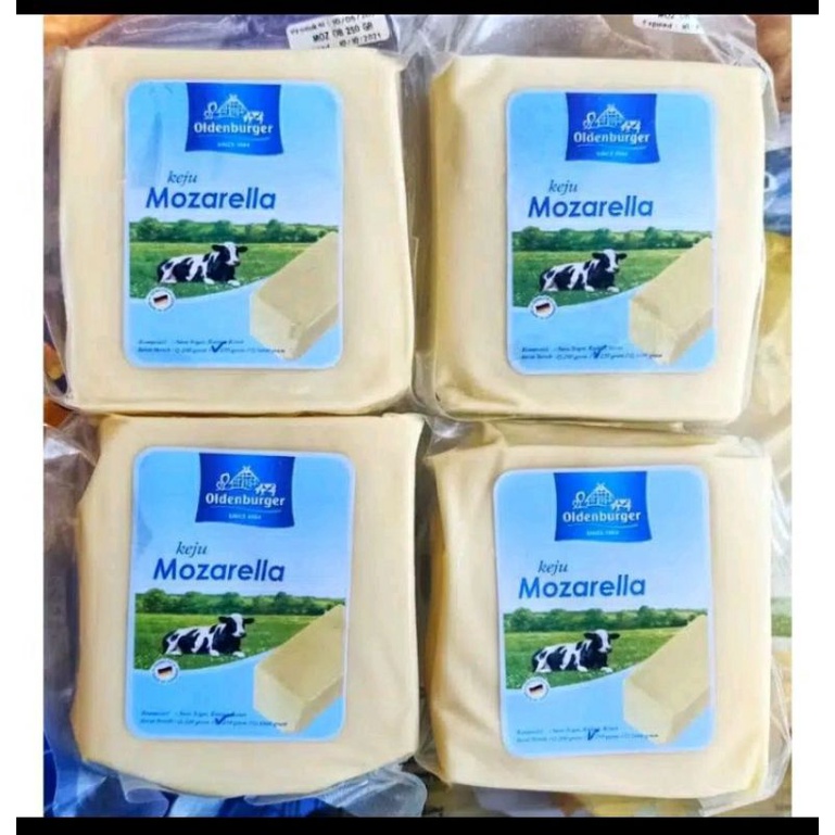 

Keju Mozarella Oldenburger 1kg Putih Kuning