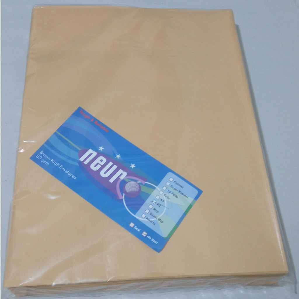 

AMPLOP COKLAT NEURO A3