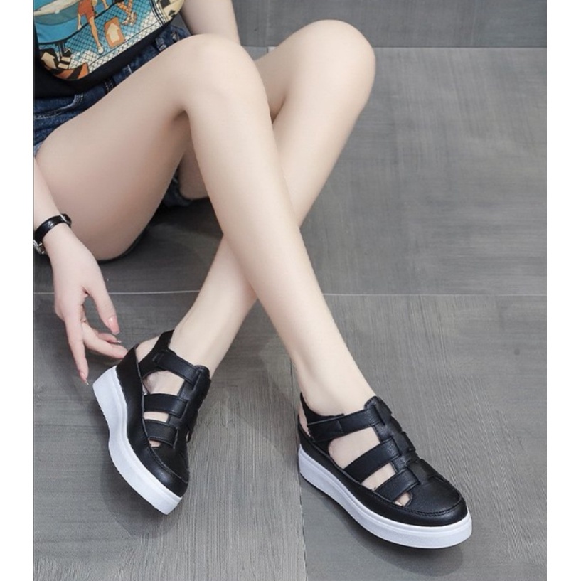 [DREAM] 170 Sepatu Sandal Wedges Wanita Premium Quality