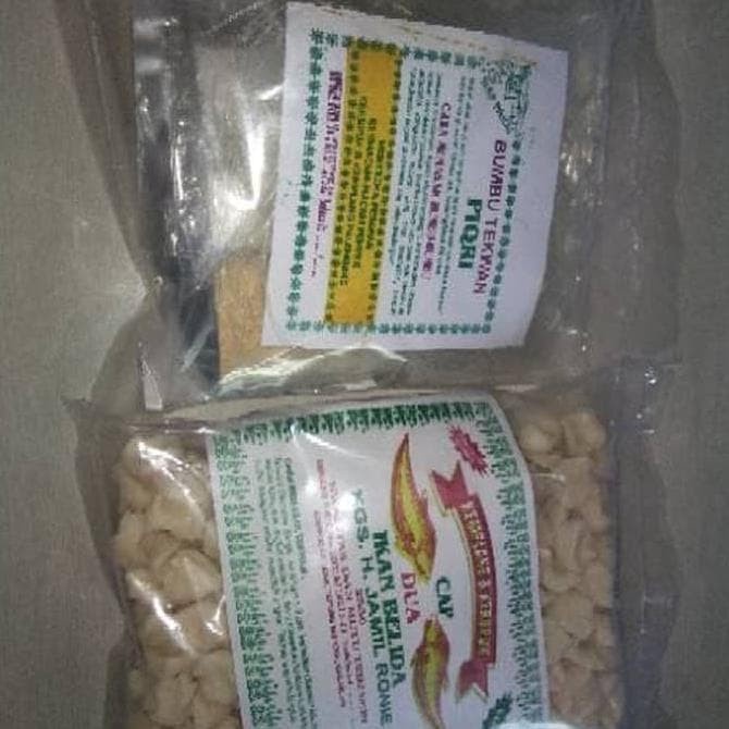 

Best Seller 1 Kg Tekwan Ikan Kering Super Khas Palembang + Bumbu Best