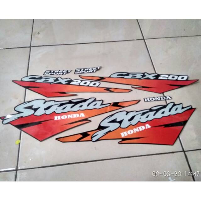 Striping cbx200 strada