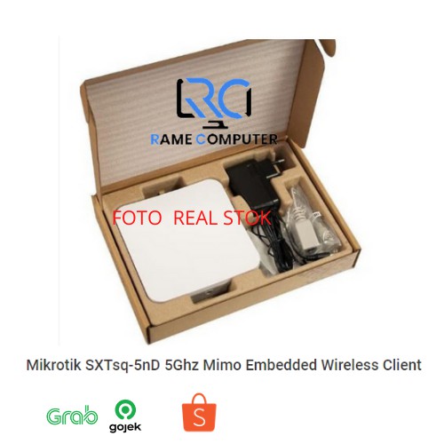 Mikrotik Embedded Wireless Client SXTsq-5nD 5GHz MIMO