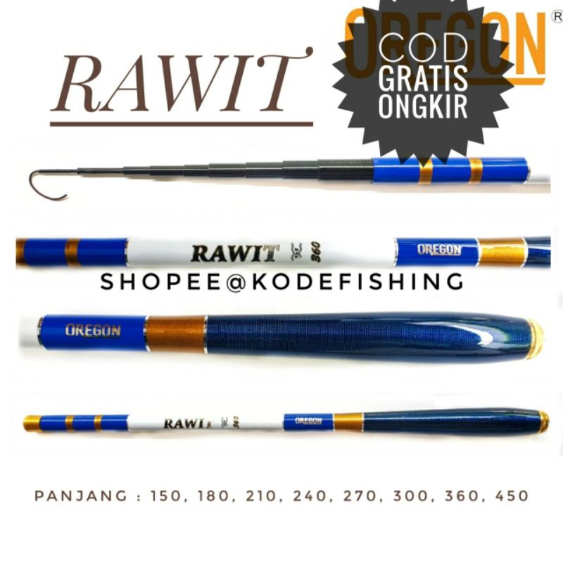 JORAN TEGEK OREGON RAWIT 180,240,270,300,360,450 CARBON RINGAN