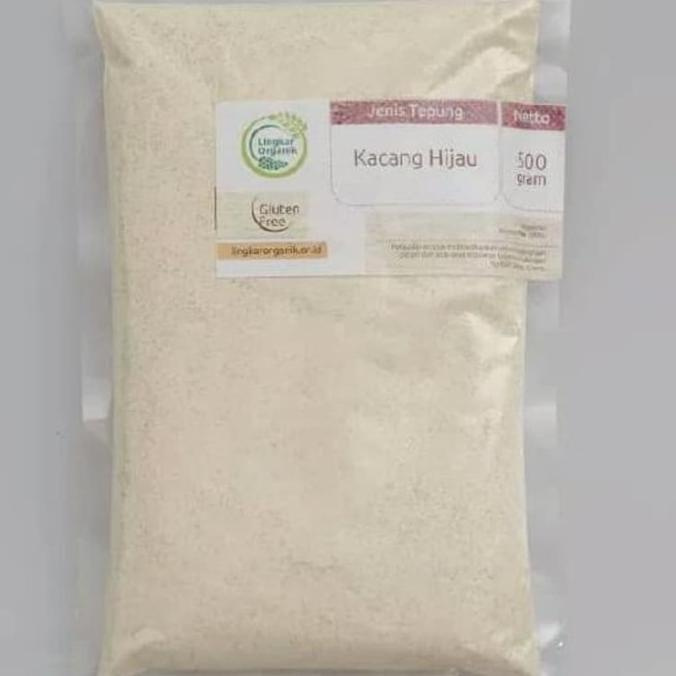 

TERMURAH Lingkar Organik Tepung Kacang Hijau 500 Gram | MPAsi | Organic Flour Kode 521