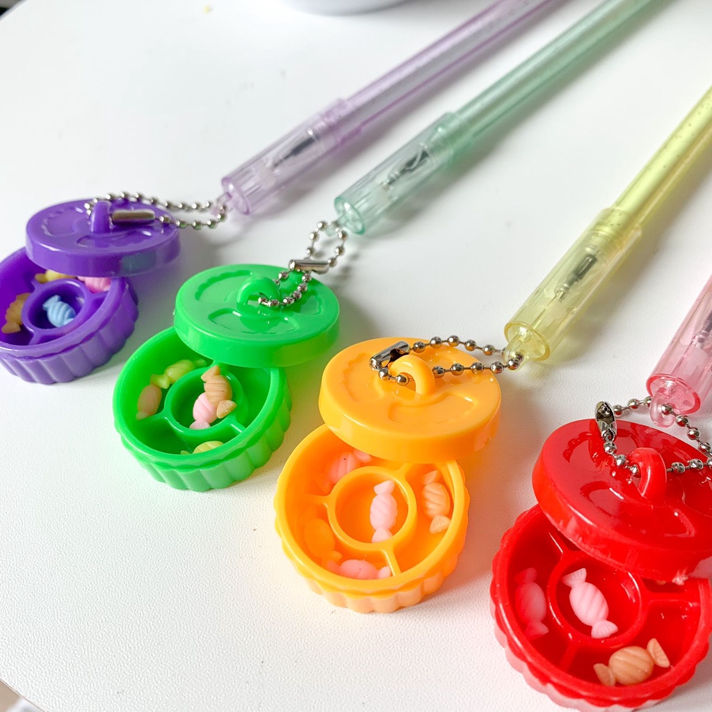 PEN LUCU GANTUNGAN PERMEN WARNA WARNI PUPLEN GEL IMUT PREMIUM QUALITY HARGA TERMURAH BISA GROSIR COD