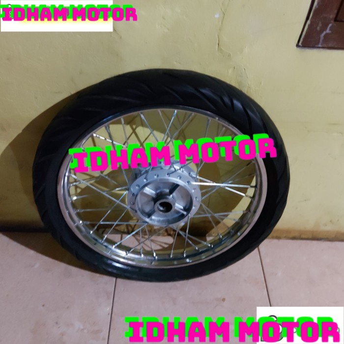 MURAH - VELG BELAKANG FIT NEW pnp KARISMA REVO plus ban luar dalam Original