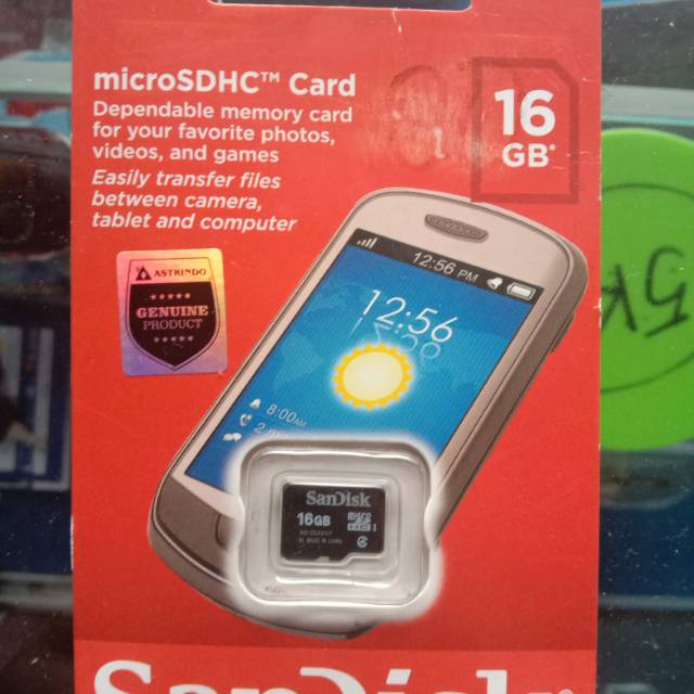 Memori card Sandisk