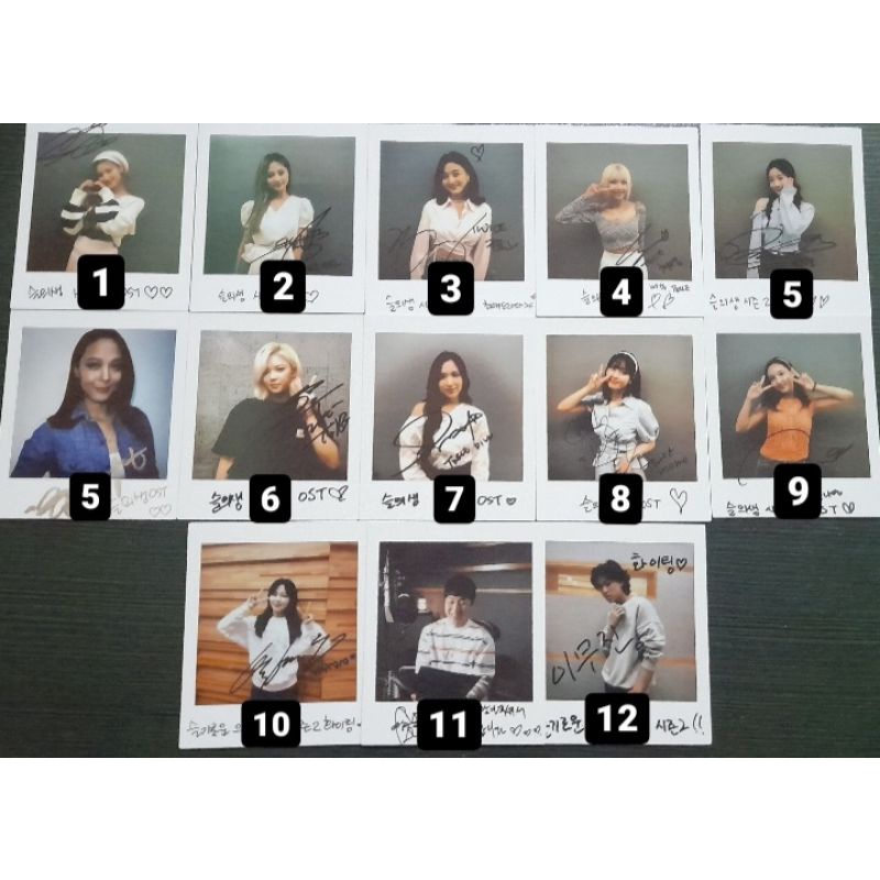 Polaroid Twice x OST Hospital Playlist Hosplay