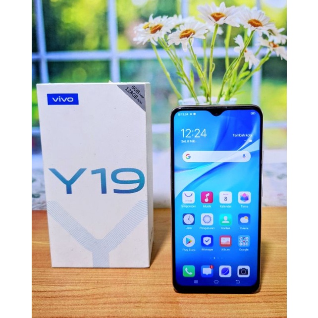 Vivo Y19 Ram 6/128gb Ex Resmi Indonesia Fullset Original