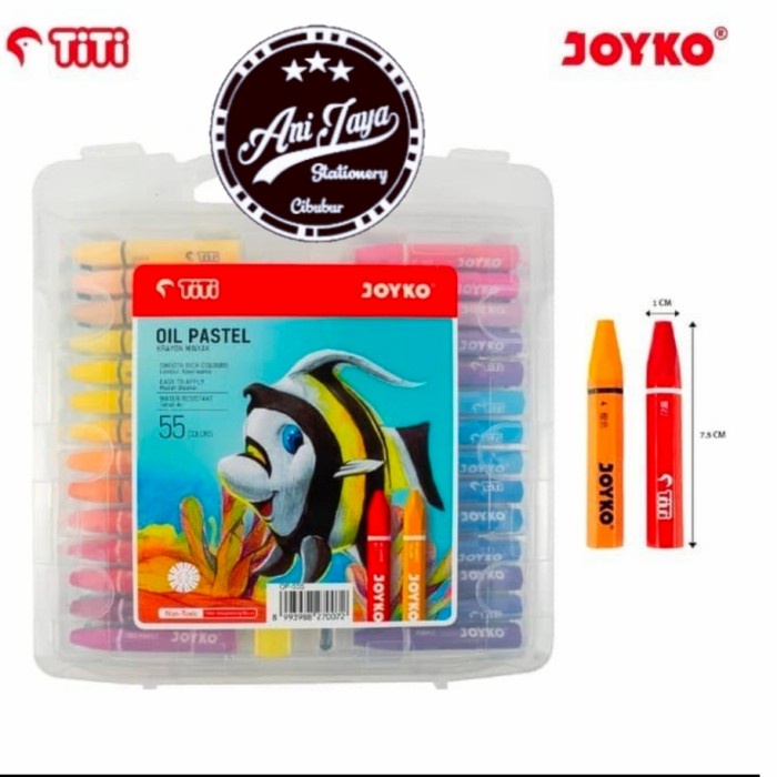 

(DISKON TERMURAH) Crayon Titi 55 Warna Isi 60 Warna⠀