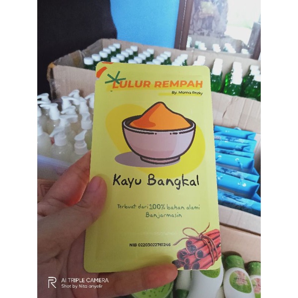 lulur kayu Bangkal