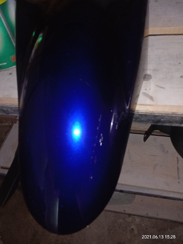 Custom Color Ab2 Moon Light Blue 1/2 Lt