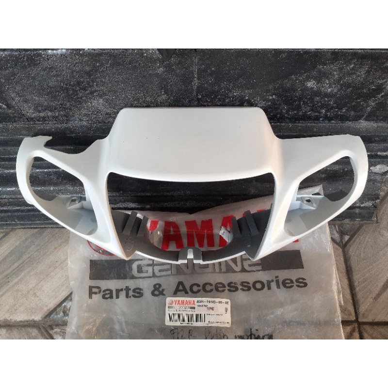 Batok Kepala Depan Cover Handle FIZR Putih Mutiara Original YGP
