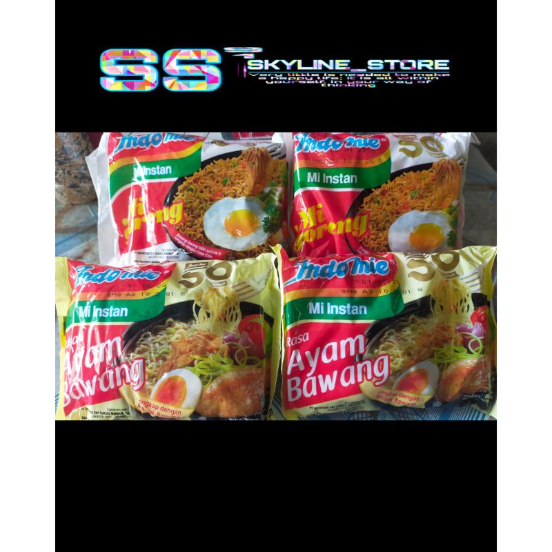 

INDOMIE GORENG & INDOMIE AYAM BAWANG 85G