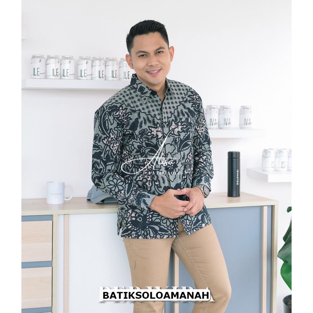 PERWIRA ALISA KEMEJA BAJU BATIK PRIA SOLO LENGAN PANJANG PENDEK LAPIS FURING ATASAN BATIK PREMIUM MODERN KATUN HALUS BATIKSOLOAMANAH RAJASAKTI UKAIL DILLAN MARTOWIRO ALJAYA SM SE ANJANI RENJANA RAFANDA ASMARA NGUDI RAHAYU KANAYA FLORIST ALETHEA DEWO VIJAY