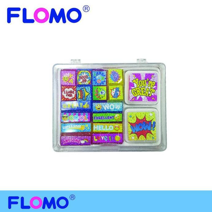 

flomo fun school stamp set sry77