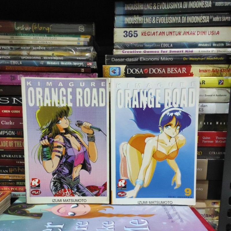 KOMIK ORIGINAL KIMAGURE ORANGE ROAD IZUMI MATSUMOTO KOMIK BEKAS CABUTAN BOLEH BELI SATUAN LIHAT DESK