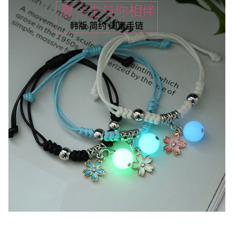 S152 adjustable luminous pacar Eropa dan Amerika buatan tangan menenun kulit vintage unisex beberapa