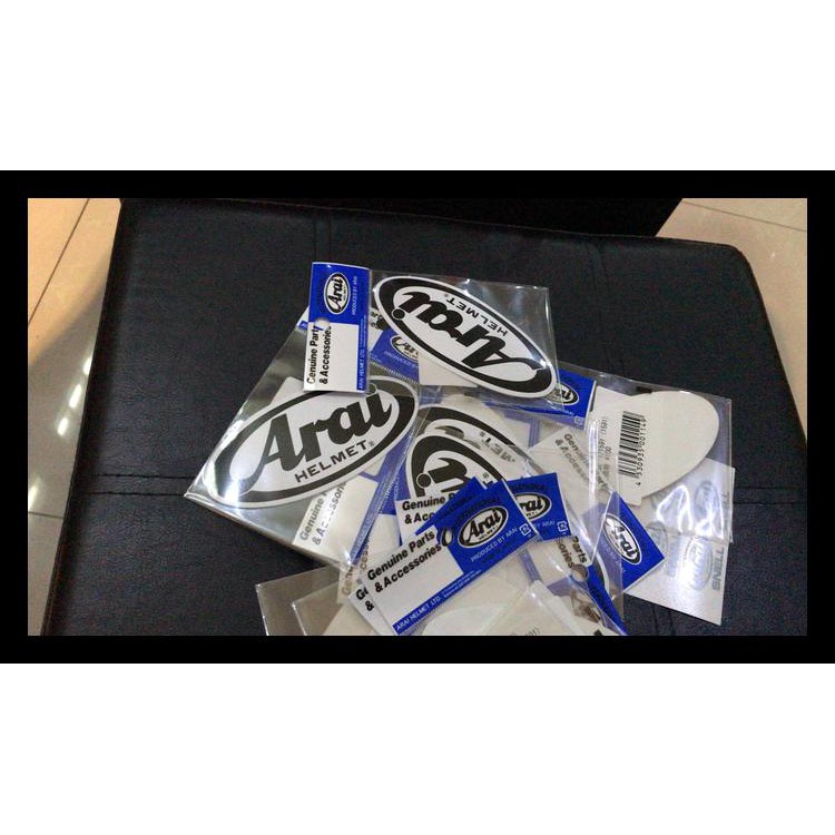 Sticker Arai Original Japan Stiker Motor Arai Ori