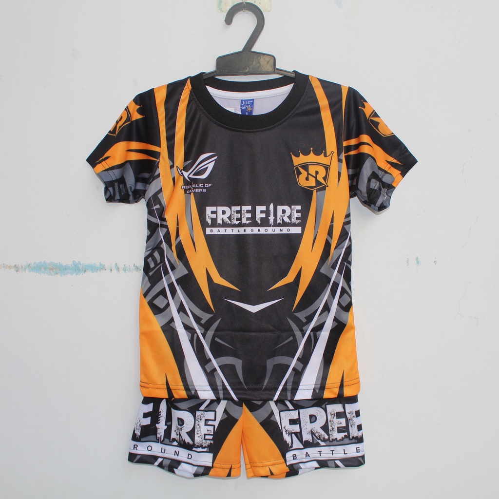 setelan anak laki RRQ Kingdom - RRQ full printing anak murah