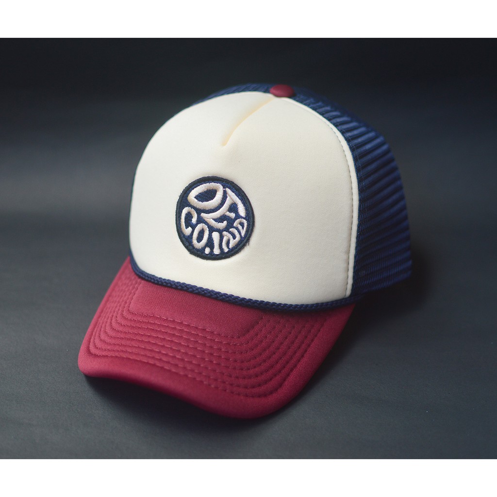 Topi Trucker DECO ROUND NAVY