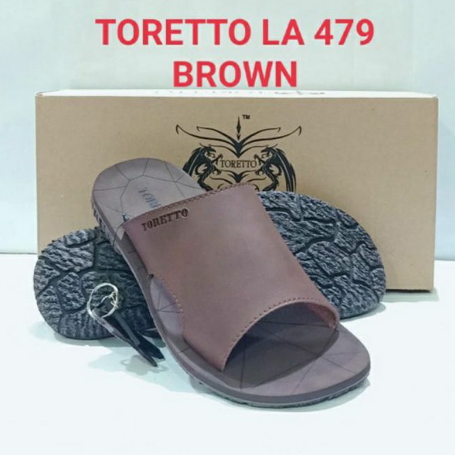 Sandal Pria Toretto La 479 Brown