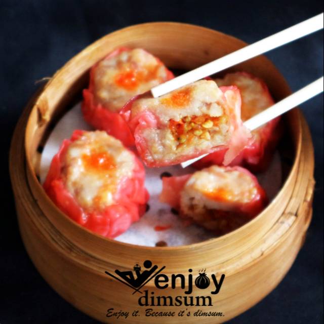 

Frozen Dimsum Siomay Ayam Pedas (10pcs)