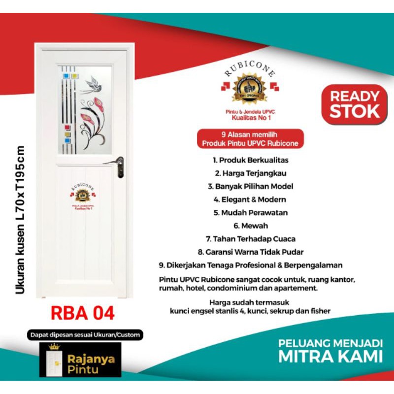 Pintu Upvc Rubicon RBA 04