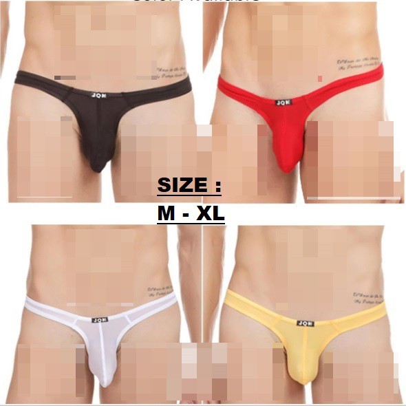 Celana Dalam Pria Gstring Trunks Ice Silk VPH