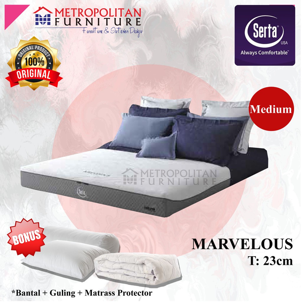 Kasur Springbed SERTA Marvelous Spring bed Matras