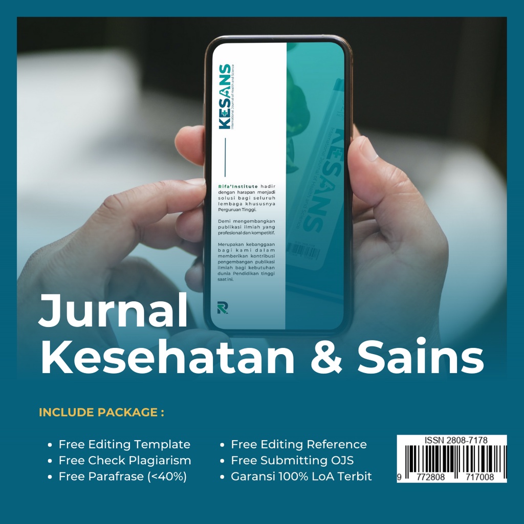 ISSN - KESANS: Jasa Publikasi Jurnal Kesehatan dan Sains