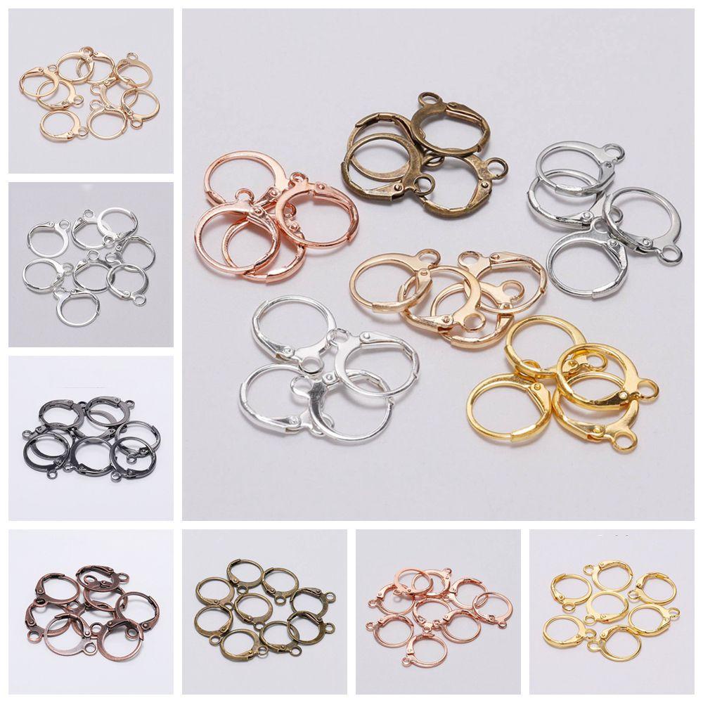 Preva 20 Pcs 20 Pcs/Lot Manik-Manik Aksesoris Handmade Anting Kait Kawat Setelan