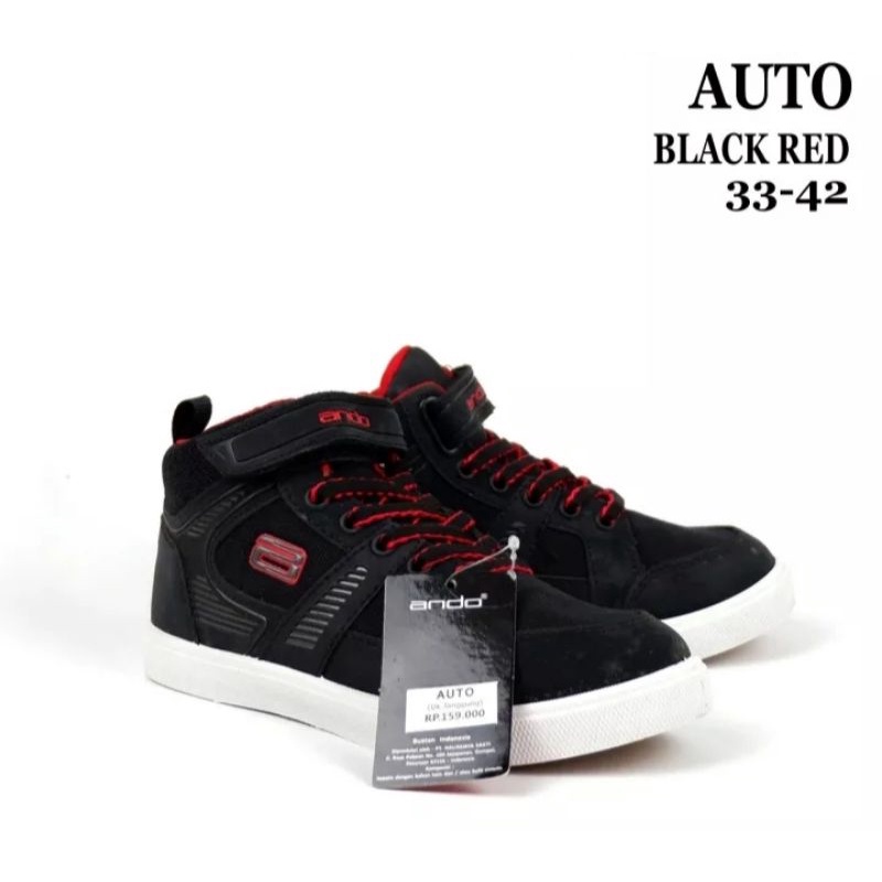 sepatu anak sekolah ando Nathan original SD SMP