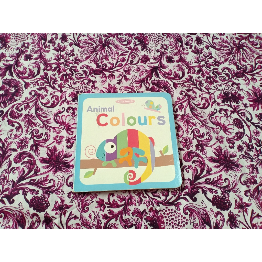 

Tiny Touch Animal Colors Buku Edukasi Little Bee Anak Warna,Binatang