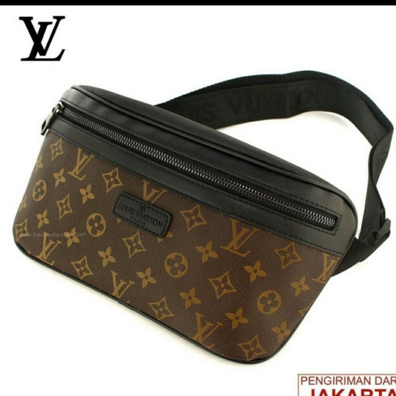 WAISTBAG LV PRIA - SLINGBAG PRIA WANITA - TAS SELEMPANG IMPORT