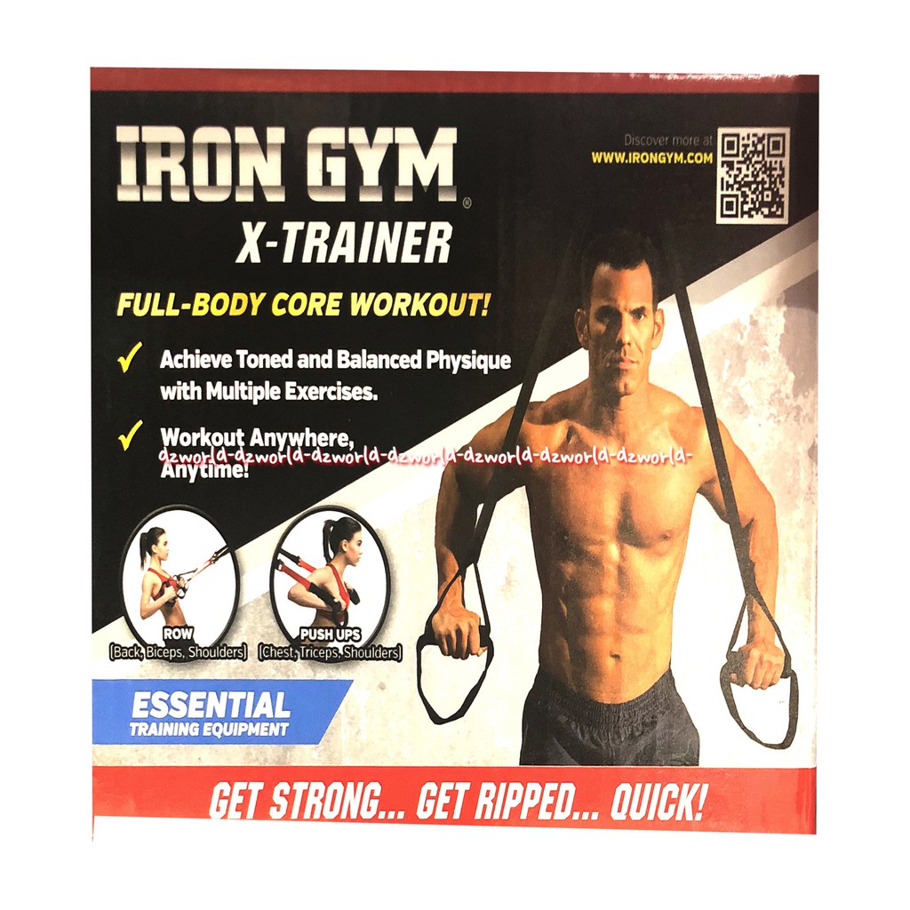 Iron Gym x Trainer Full Body Core Essential Training Fitness Tarik Tali