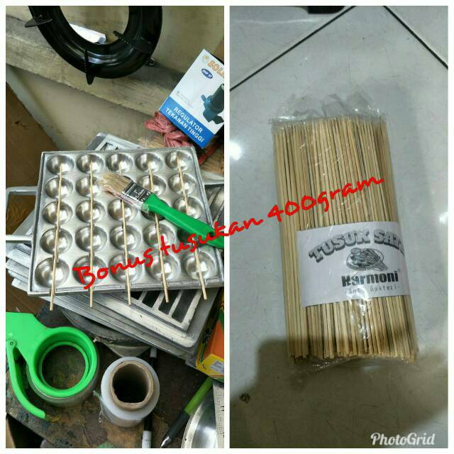 cetakan sate telor puyuh