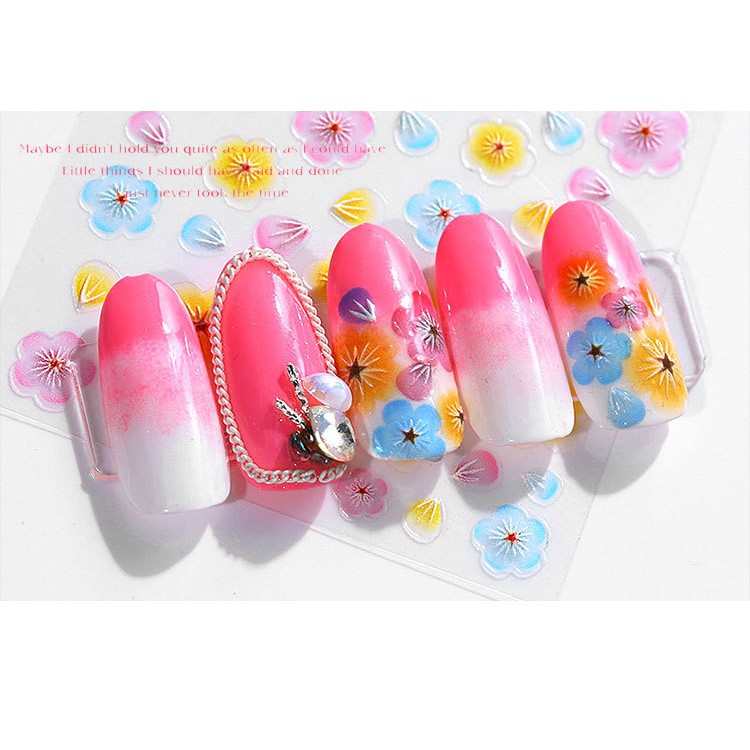 Stiker Kuku 3D High Quality 5D Nail Stickers