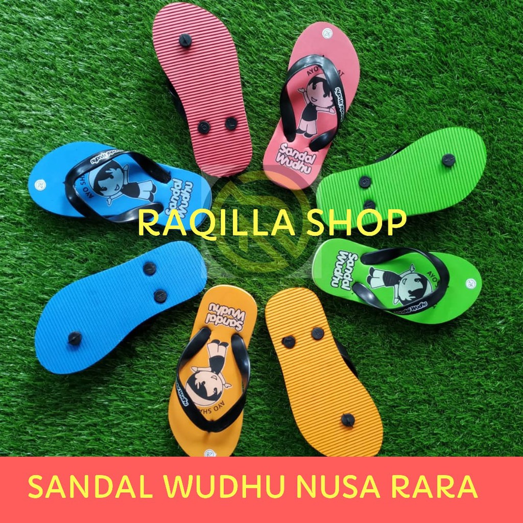 Terlaris Paket 10 pasang/set Sandal Wudhu Anak NUSA RARA sendal wudhu anak