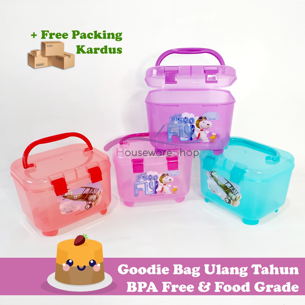 Container Mini Box - Goodie Bag Ulang Tahun