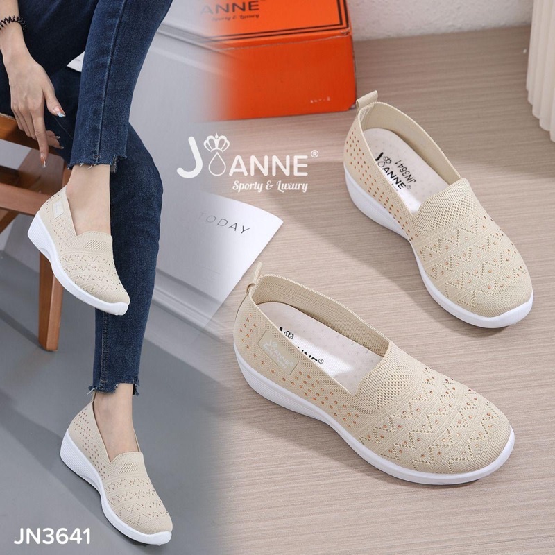 JOANNE HighSole Slip On Shoes JN3641 [ORIGINAL BRAND]