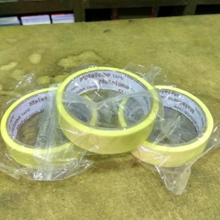 

Lakban Kertas 1 Inch Fortis (24mm) / Masking Tape atk