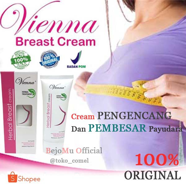 BejoMu - Cream Pembesar & Pengencang Payudara BPOM Vienna Breast Cream Original 100% Asli