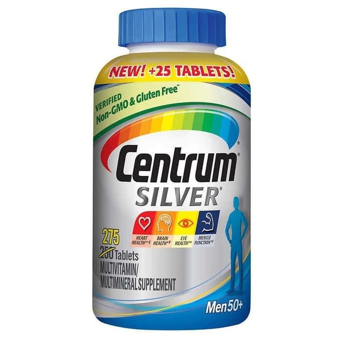 Centrum Silver Men 50+ 275 Tablets