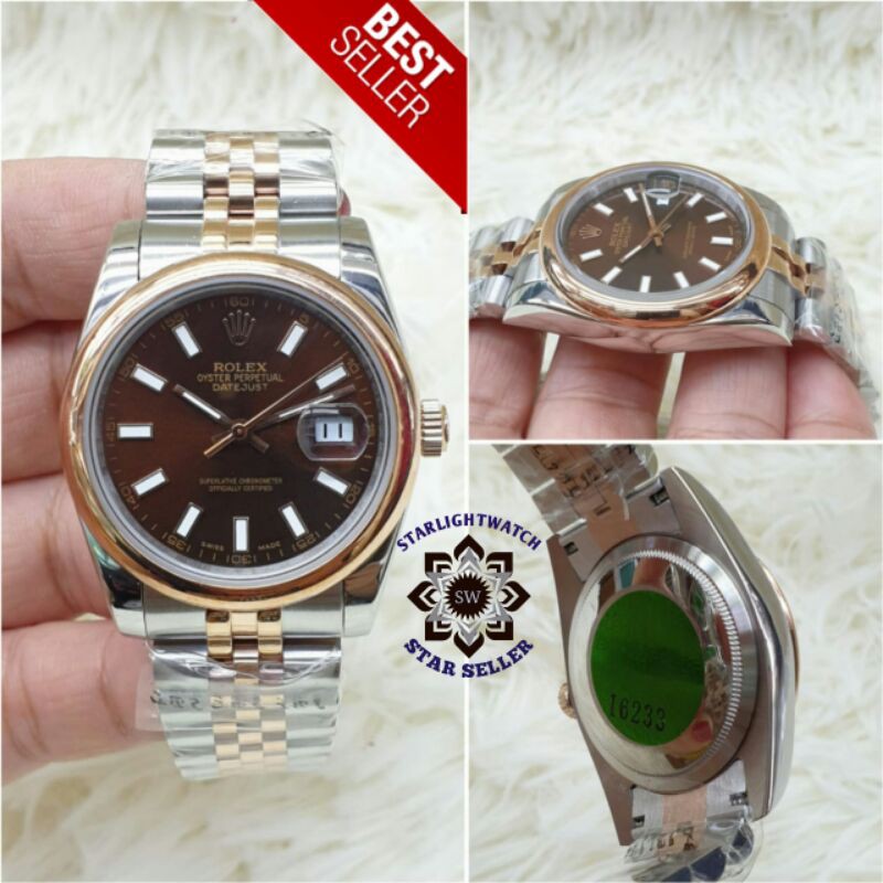 JAM TANGAN WANITA ROLEX DATEJUST AUTOMATIC STAINLESS KUALITAS ORIGINAL
