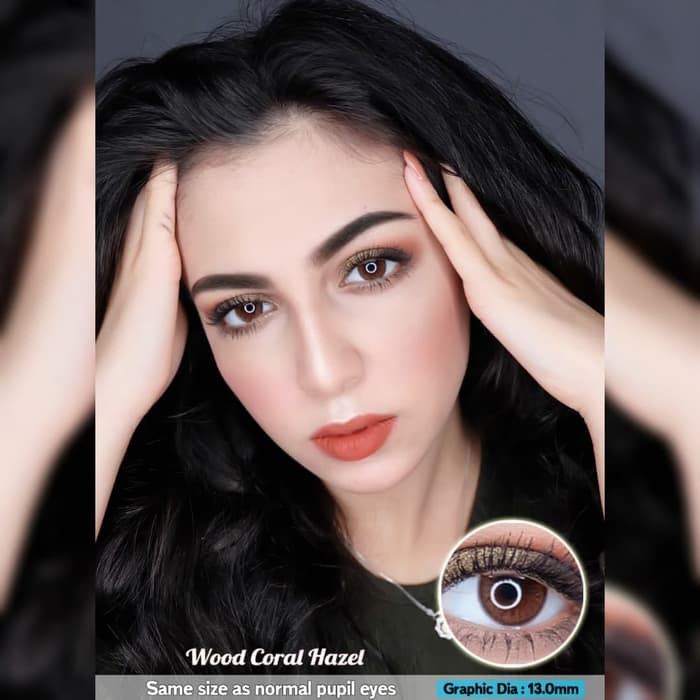 Softlens EOS Coral Wood Hazel