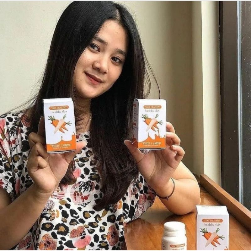 WHITE CARROT HEALTHY SKIN ORIGINAL PEMUTIH BADAN