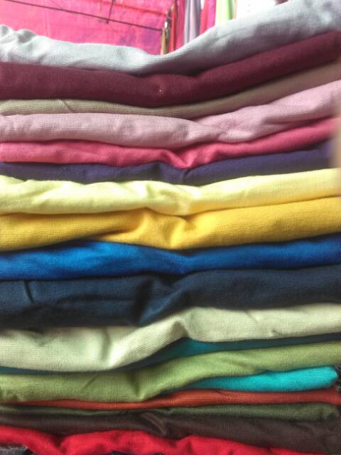 Manset leher polos bahan kaos rayon inner leher murah manset leher bahan kaos adem manset real pic